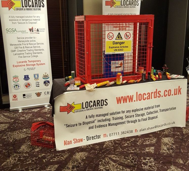 Locards exhibit at FSOA conference